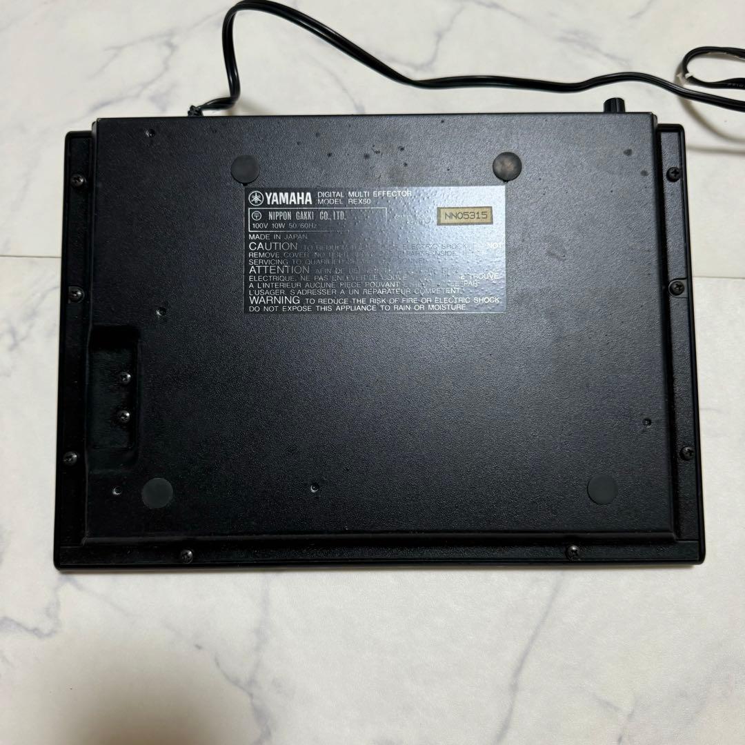 YAMAHA REX50 デジタルマルチエフェクター フットスイッチ付き