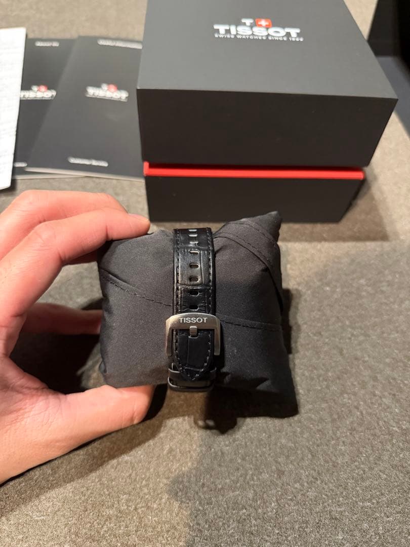 TISSOT PRX POWERMATIC80自動巻き時計 ブラック