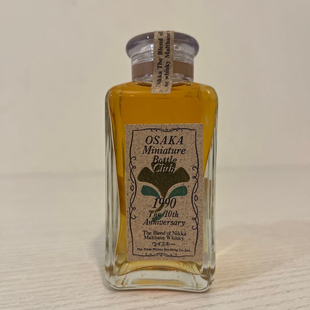 超貴重　The Blend of NIKKA 大阪ミニチュアボトルクラブ10周年