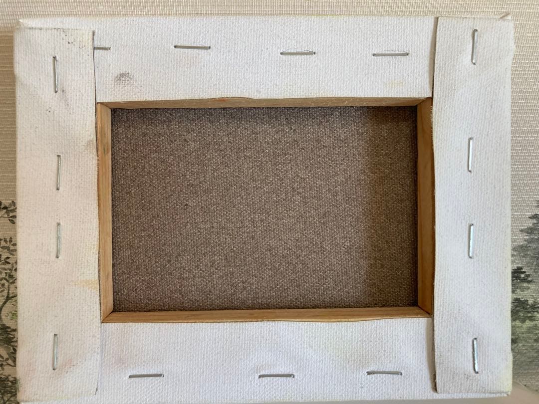 生ハムメロン　新人画家　大塚麻世 油彩 絵画 豚　メロン　油絵　動物絵　油絵