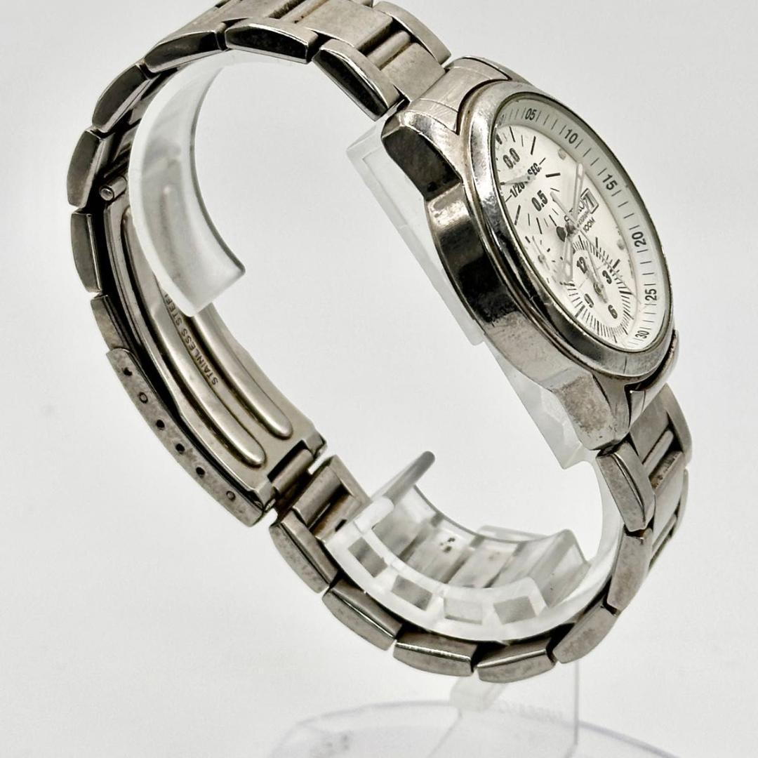 【電池交換済み】稼働 SEIKO 100M クロノグラフ 腕時計 クォーツ