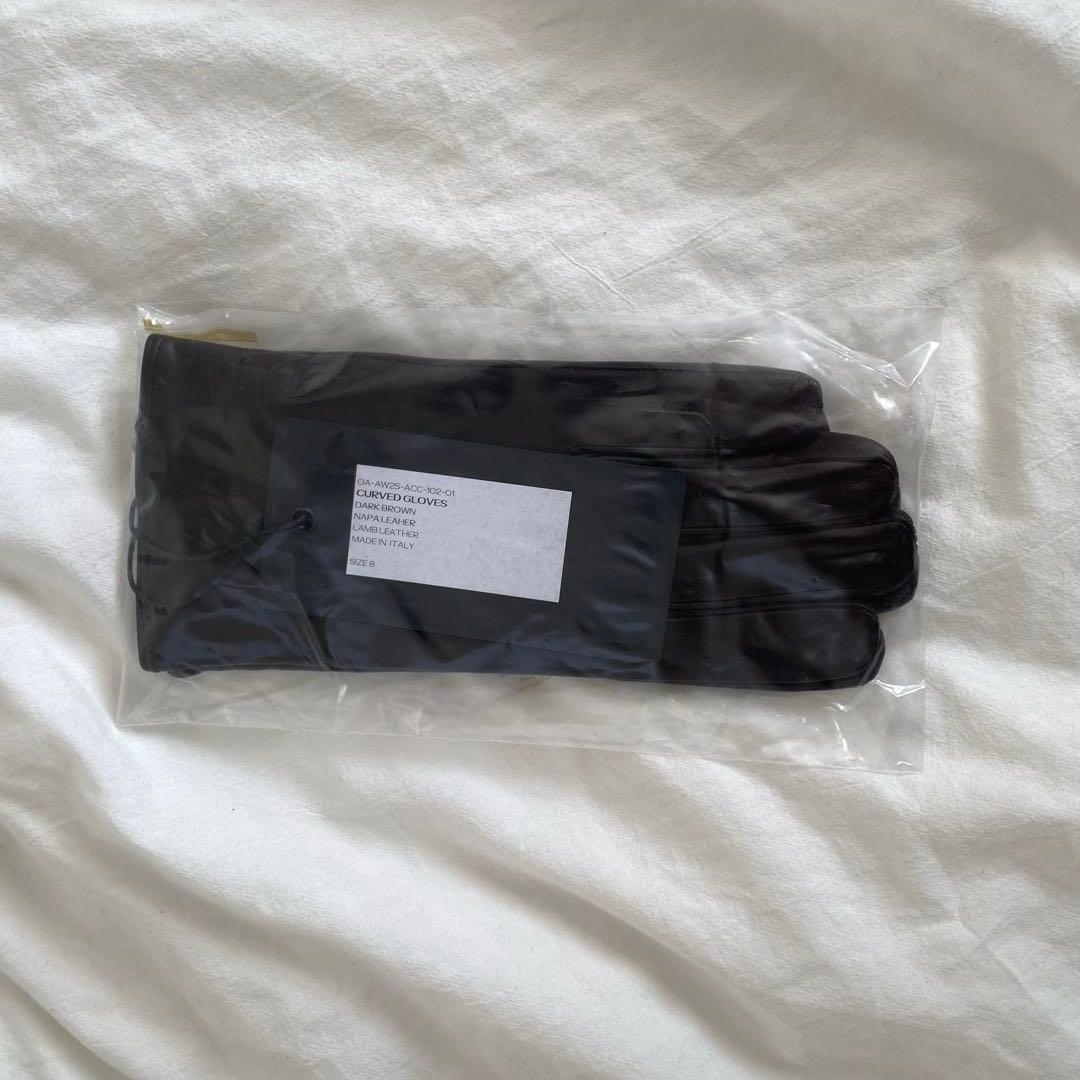 新品未使用 25AW CURVED GLOVES