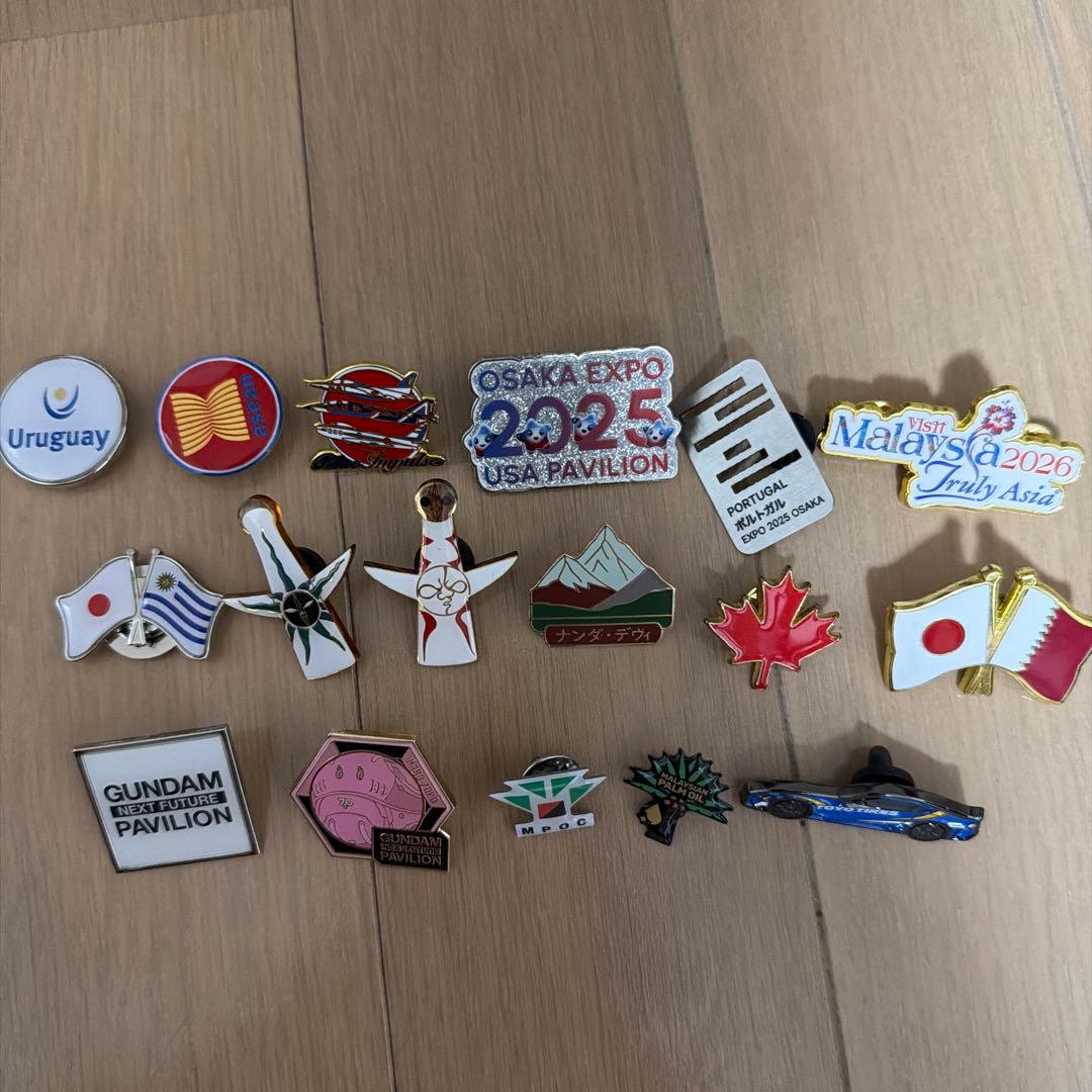 万博　ピンバッジ　セット