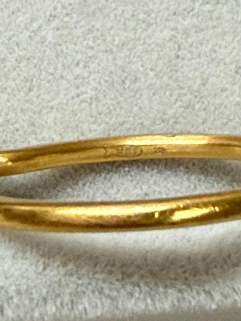 ★マリーエレーヌドゥタイヤック　タンザナイトのミニチュアプリンセスリング★