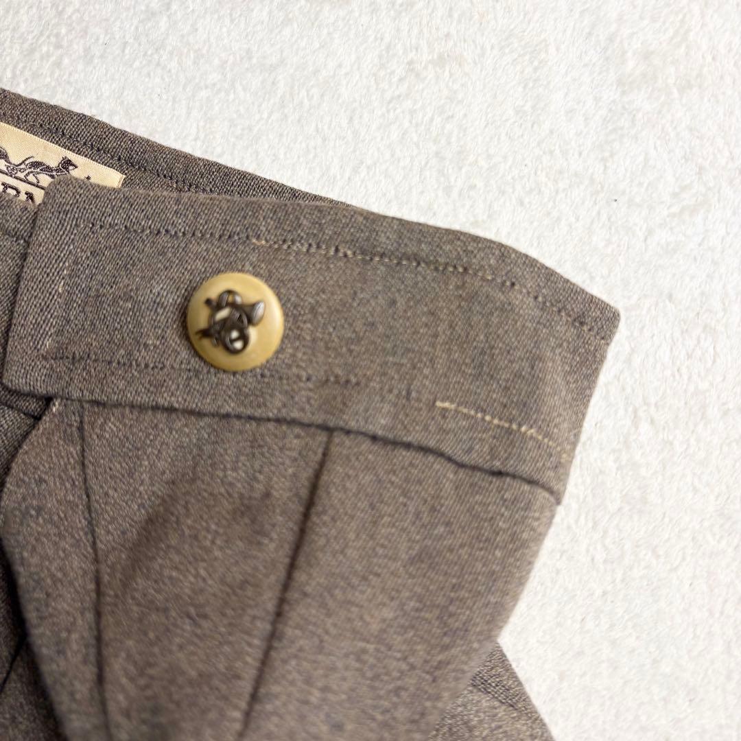 希少✨️ホルンボタン エルメス フレアスカート ウール 36