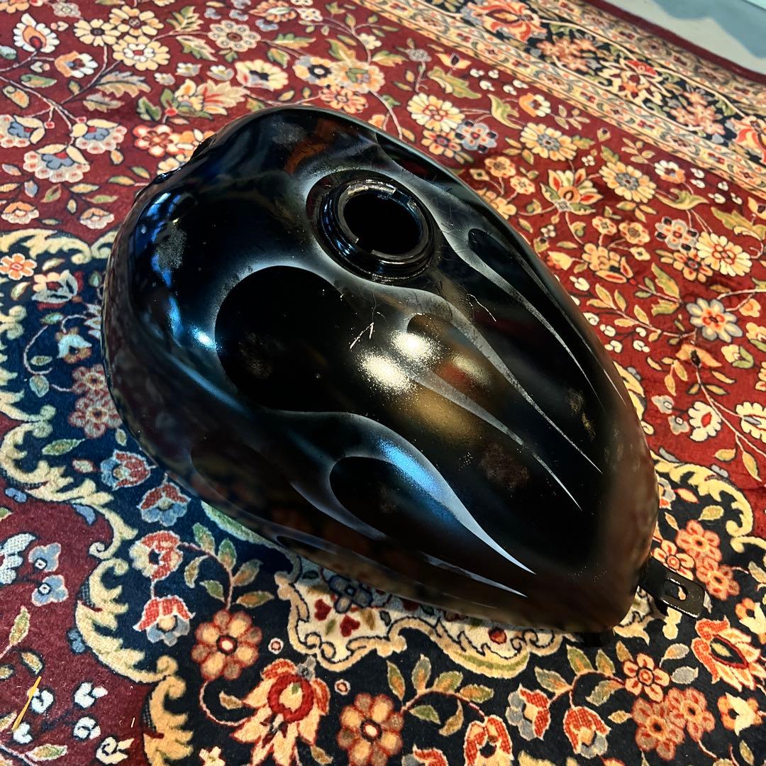 ピーナッツタンク　クラック　エイジング塗装　キャップ付き！