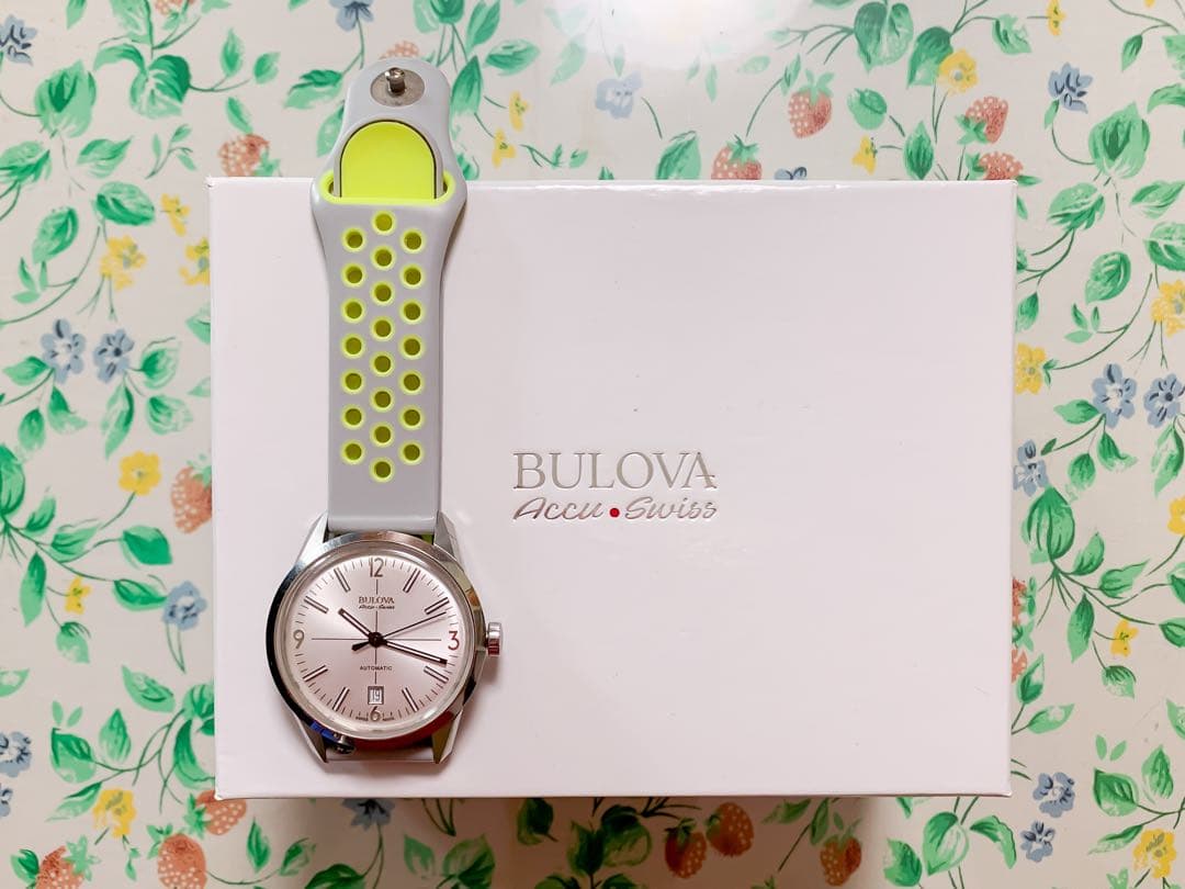 紳士腕時計　ブローバ/ Bulova Accu-Swiss 腕時計