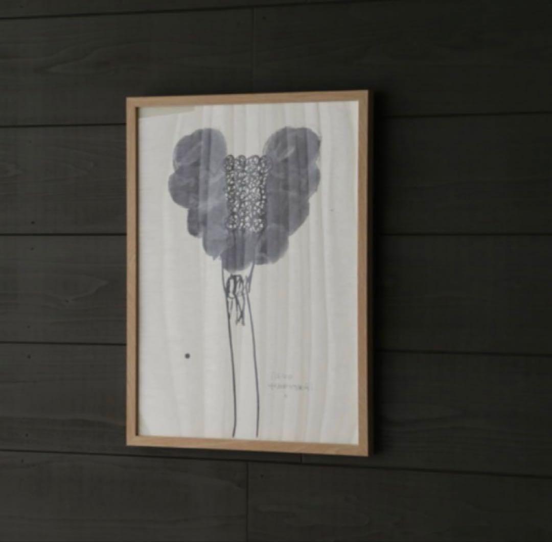 山口一郎さんの直筆サイン入り絵　Mサイズ