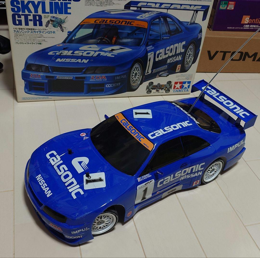 Calsonic スカイラインGT-R TL-01ラジコン タミヤ 廃盤品