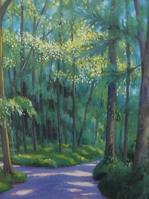 入江観【森の小怪】希少画集画、状態良好、新品高級額装付