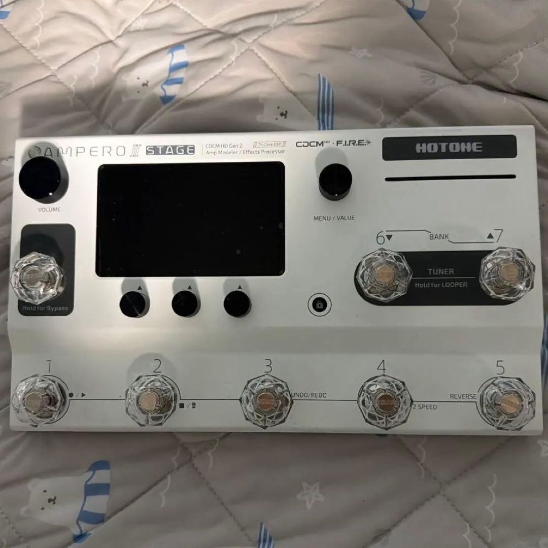 Hotone Ampero II stage ギターエフェクター