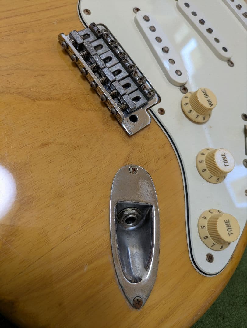 （ジャンク扱い）Fender Japan ストラトキャスター ナチュラル