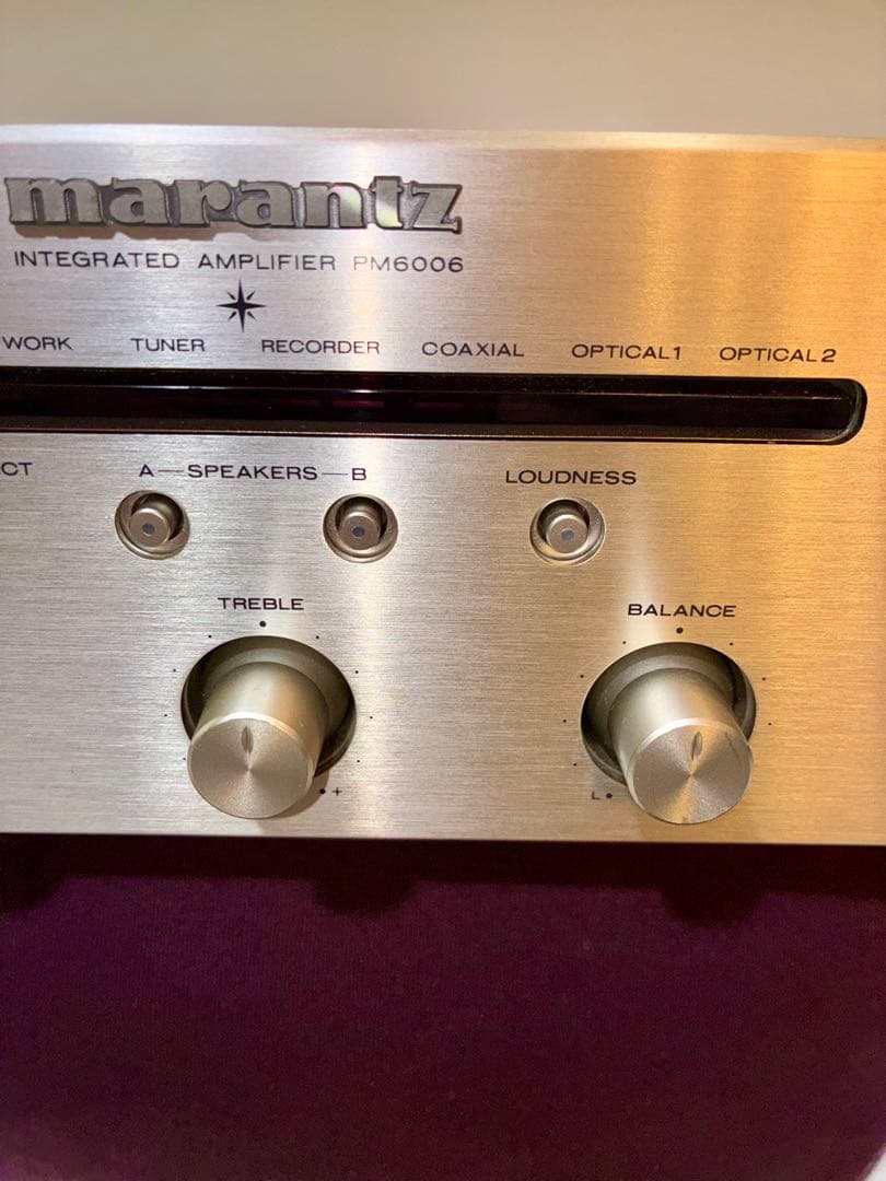 【美品】Marantz PM6006 プリメインアンプ