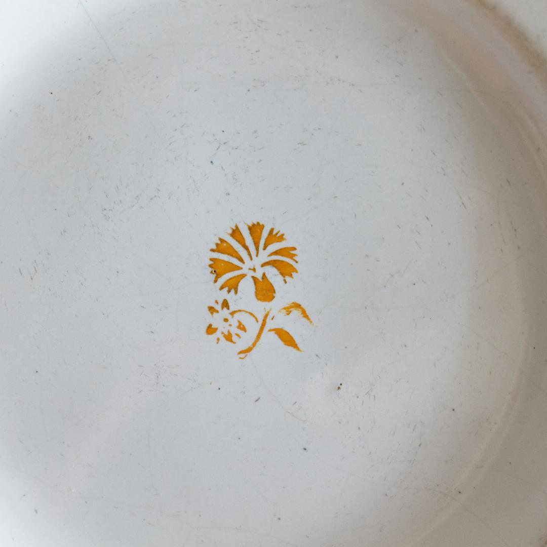 ムスティエ ヴァラージュ 小さなお花柄のお皿 φ22cm A