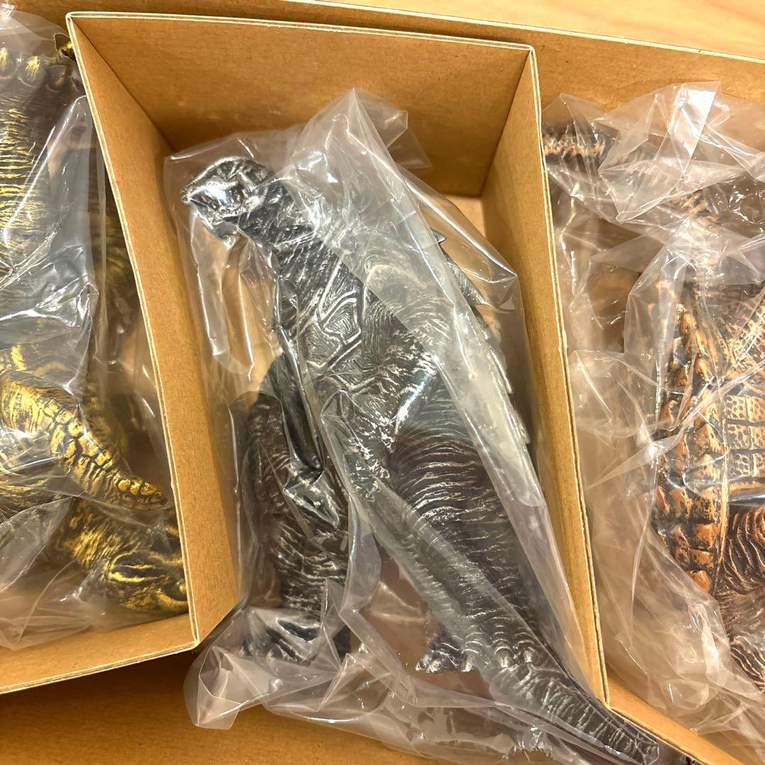 新品未使用　金・銀・銅 ガメラ BOX ムービーモンスターシリーズ HMV限定