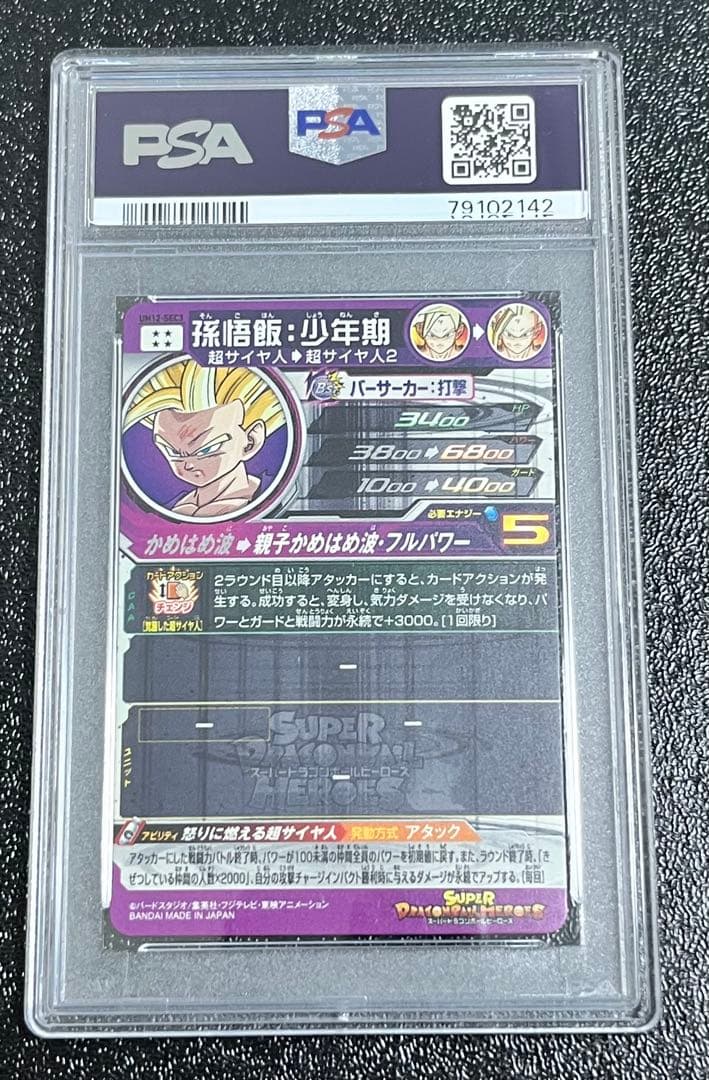 ドラゴンボールヒーローズ連番PSA2枚セット❗️