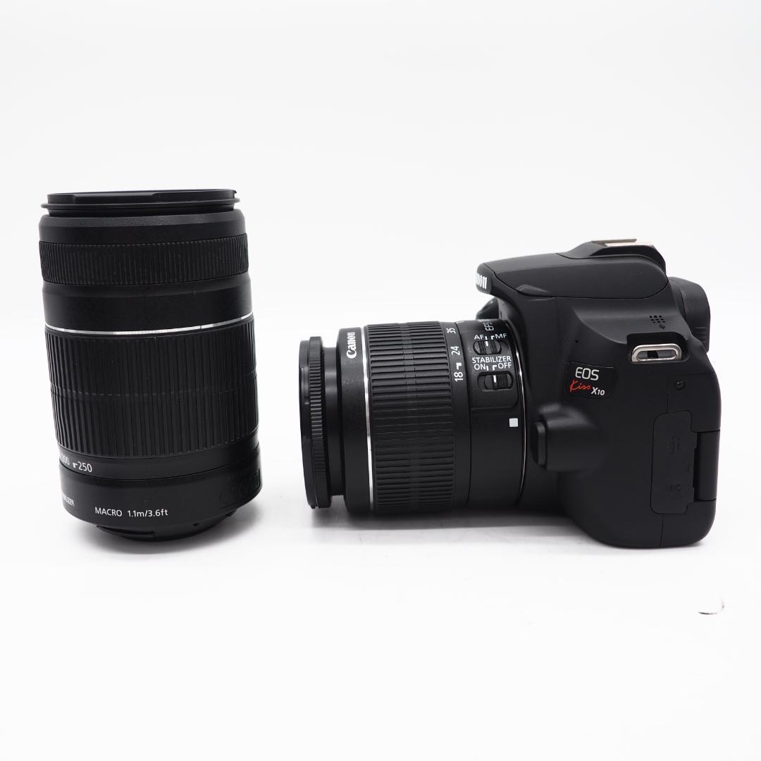 【ショット数5000回未満】Canon EOS KISS X10 ダブルレンズ