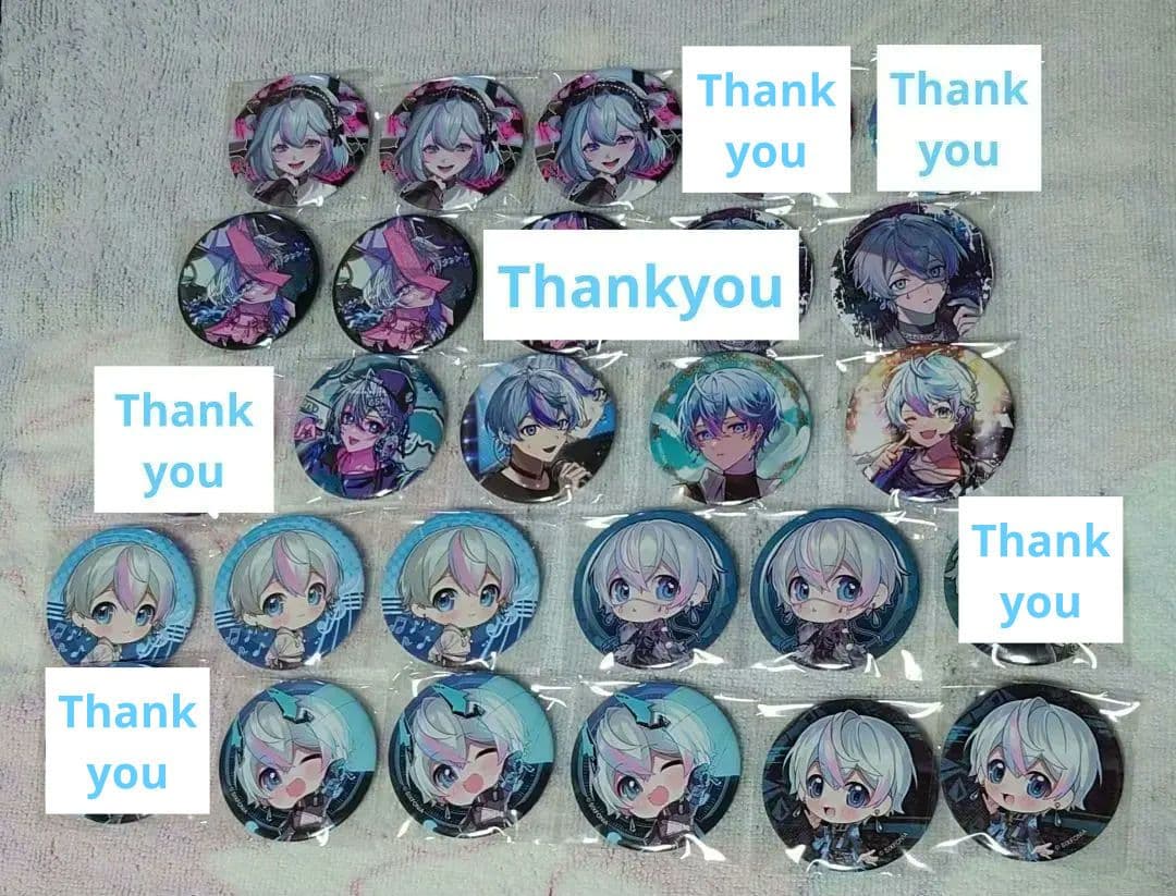 バラ売り可 シクフォニ 缶バッジ 雨乃 こさめ まとめ売り