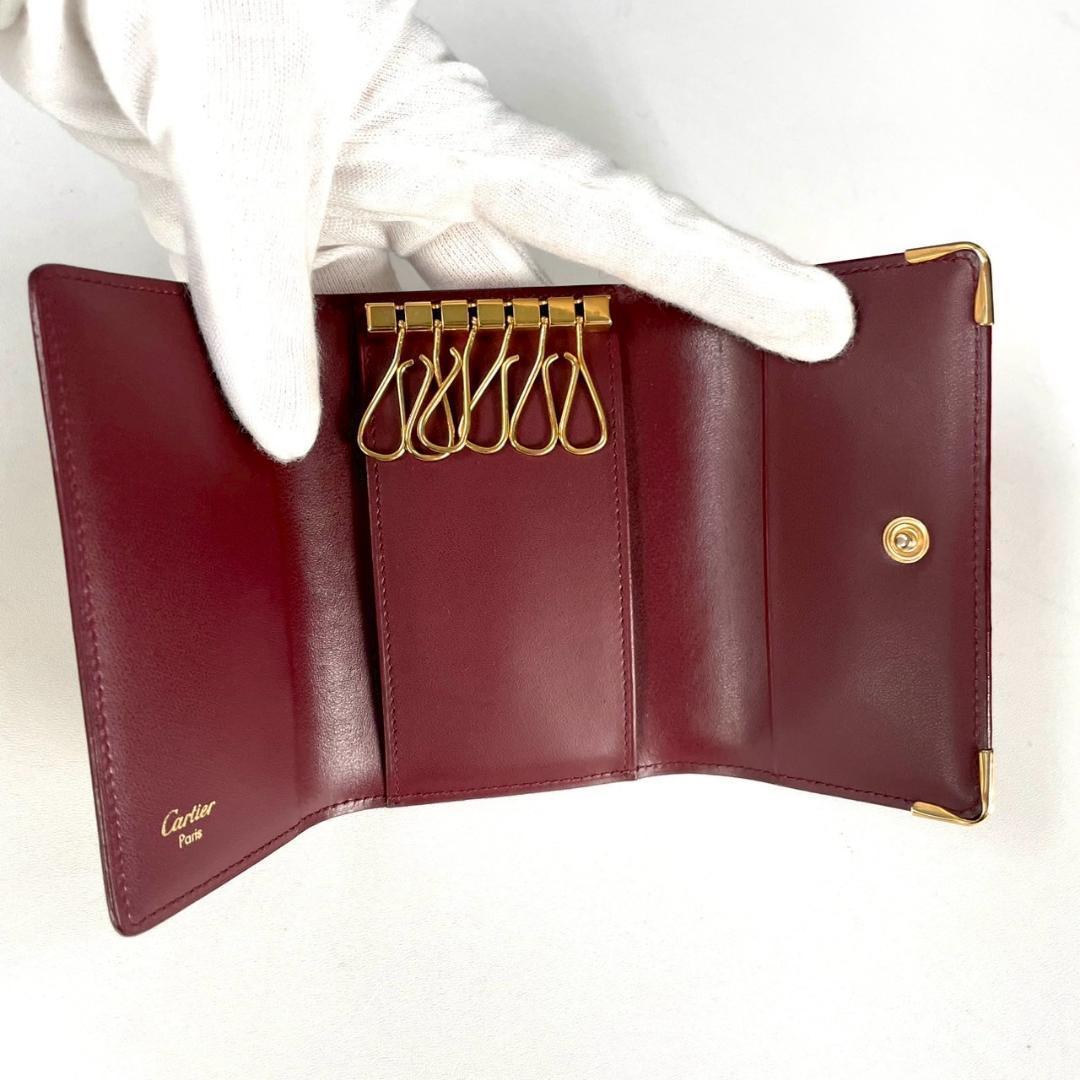 新品未使用 Cartier マストライン 6連 キーケース 入手困難