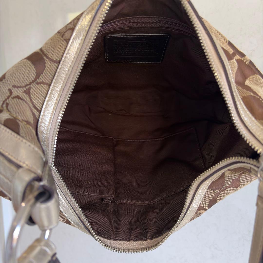 コーチ COACH F12315 パッチワーク ワンショルダー シグネチャー