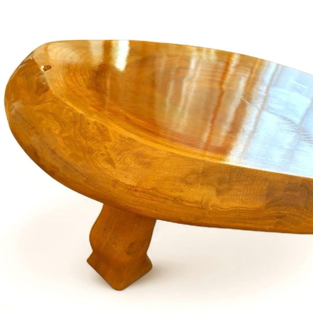 希少✨ 天然木 一枚板 座卓 ローテーブル 昭和レトロ 切株