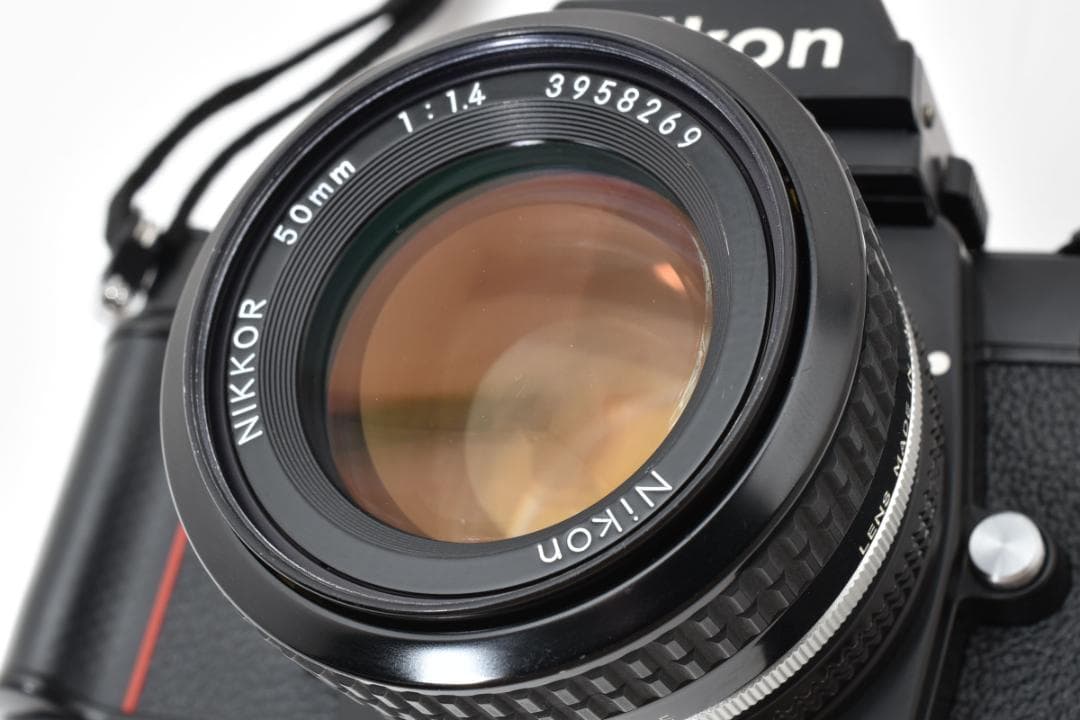 ★極上品★ Nikon F3 ベンツ革 / NIKKOR 50mm F1.4