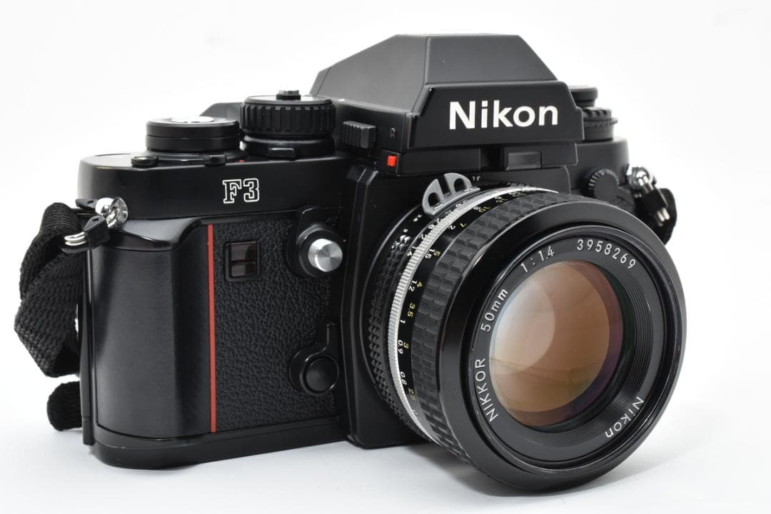 ★極上品★ Nikon F3 ベンツ革 / NIKKOR 50mm F1.4
