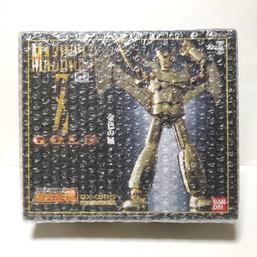 外箱のみ開封・未使用『超合金魂GX-01RG マジンガーZ ゴールドVer.』