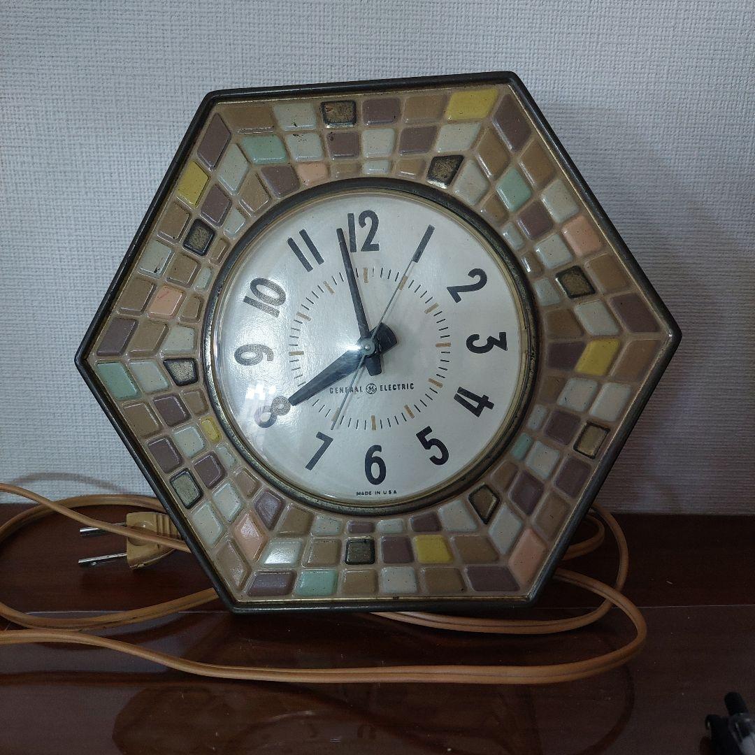 アメリカンヴィンテージ GE ゼネラルエレクトリック 壁掛け時計