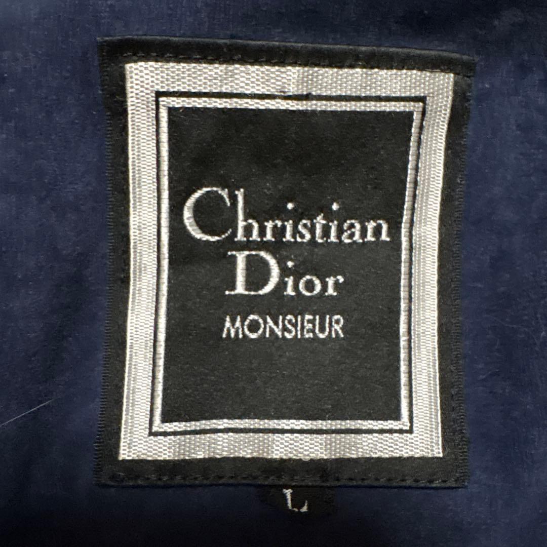Christian Dior ハーフコート　ネイビー