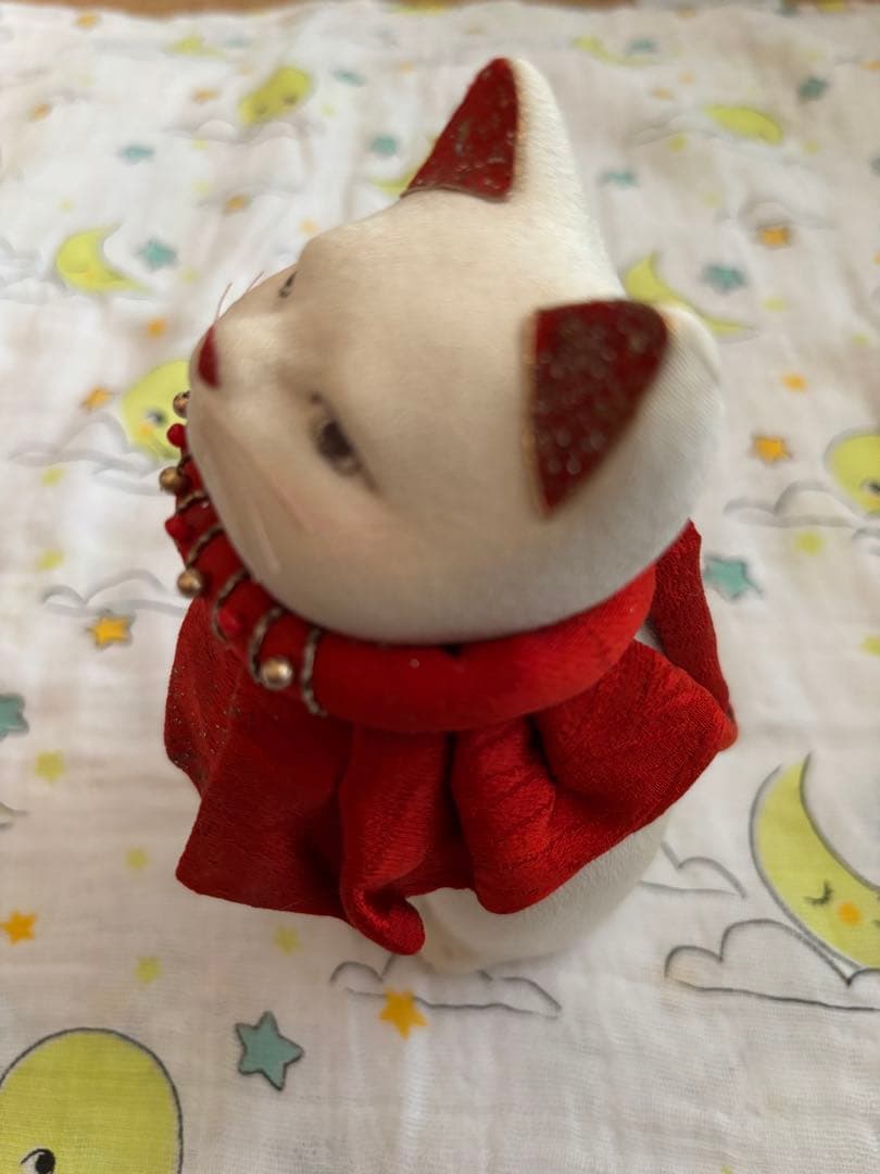 ちりめんねこ　作家　西野美津子　様　ちりめん人形