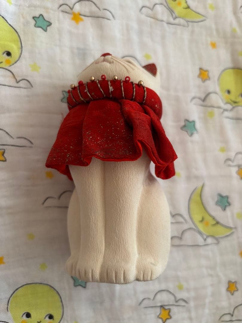 ちりめんねこ　作家　西野美津子　様　ちりめん人形