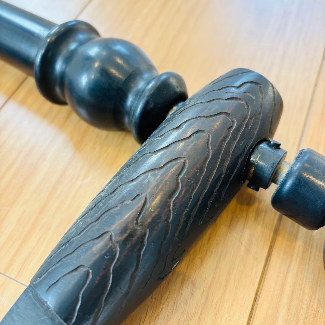 囲炉裏　自在鉤　打ち出の小槌　福壽　アンティーク　時代物　古民家　古民具　古道具