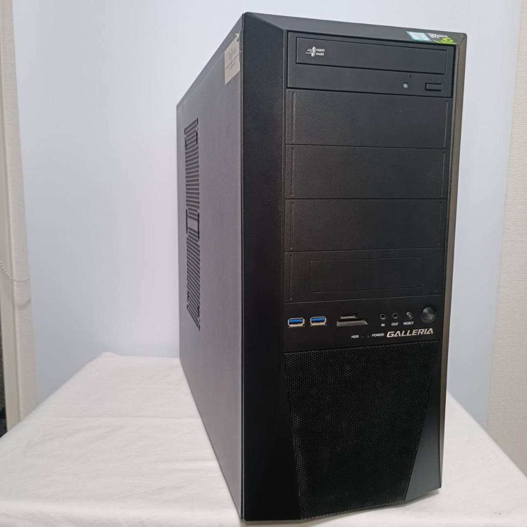 ゲーミングPC/i7 6700K/500GB/GTX970/オフィス/ガレリア