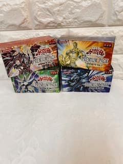 遊戯王★韓国版★プレミアムボックスVol.1.2.3.4★未開封★合計80P★