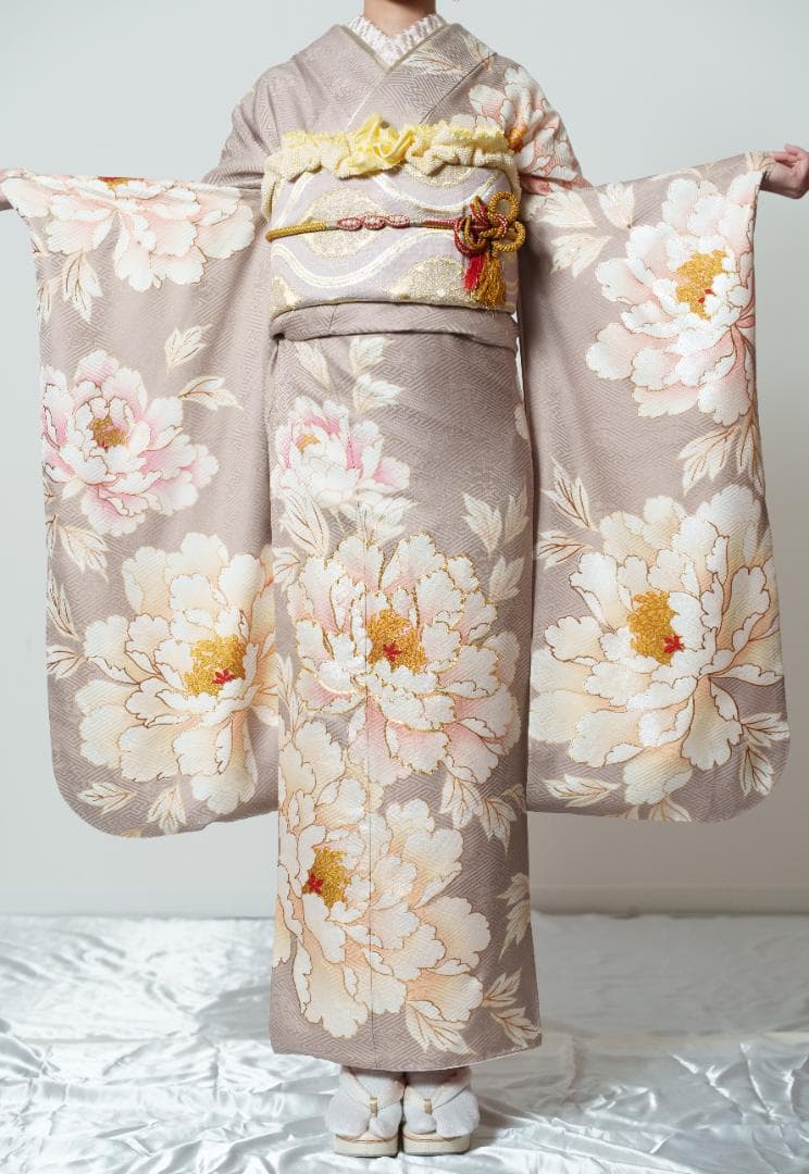 あきんころぼうず　振袖のみ【893】【150cm~160cmの方用】