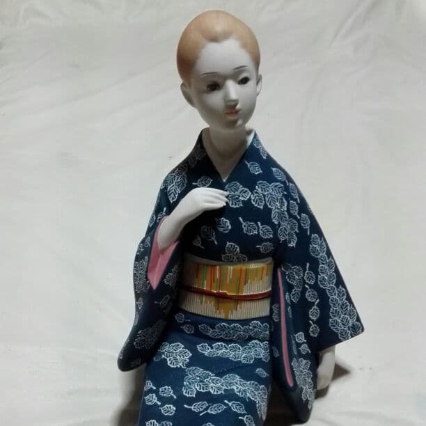 【博多人形】 一流作家中ノ子富貴子作 ! !