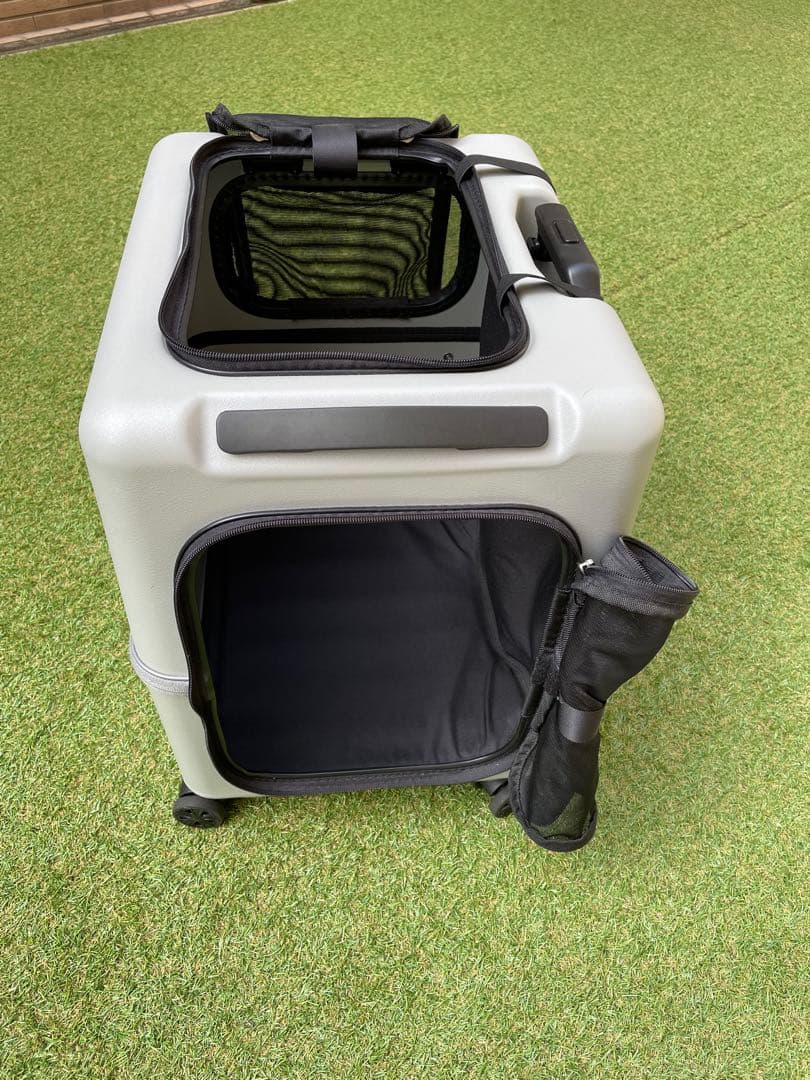 ペチコ ペットキャリーケース　Lサイズ 【サンドグレー】