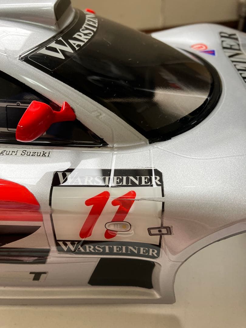 最終値下げ。タミヤ メルセデス・ベンツ CLK-GTR 完成済未走行ボディ