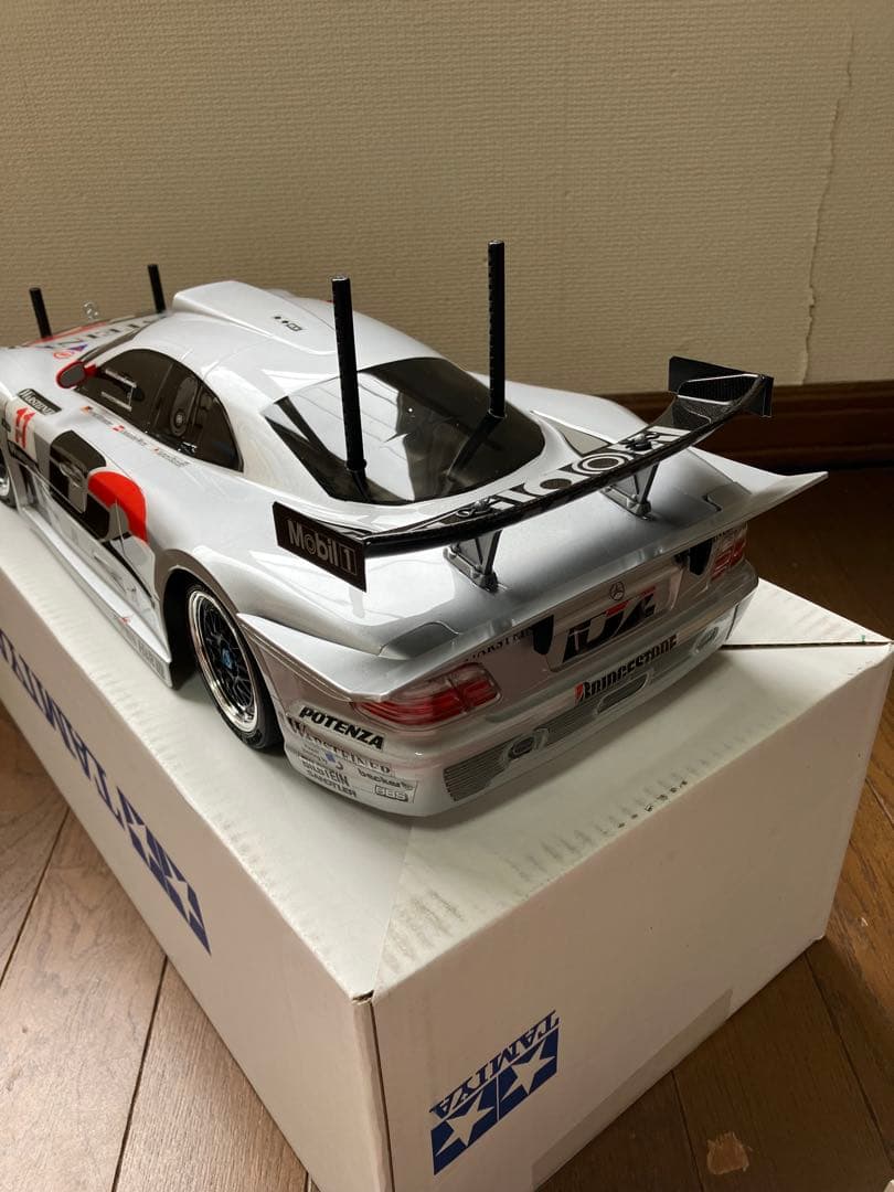最終値下げ。タミヤ メルセデス・ベンツ CLK-GTR 完成済未走行ボディ