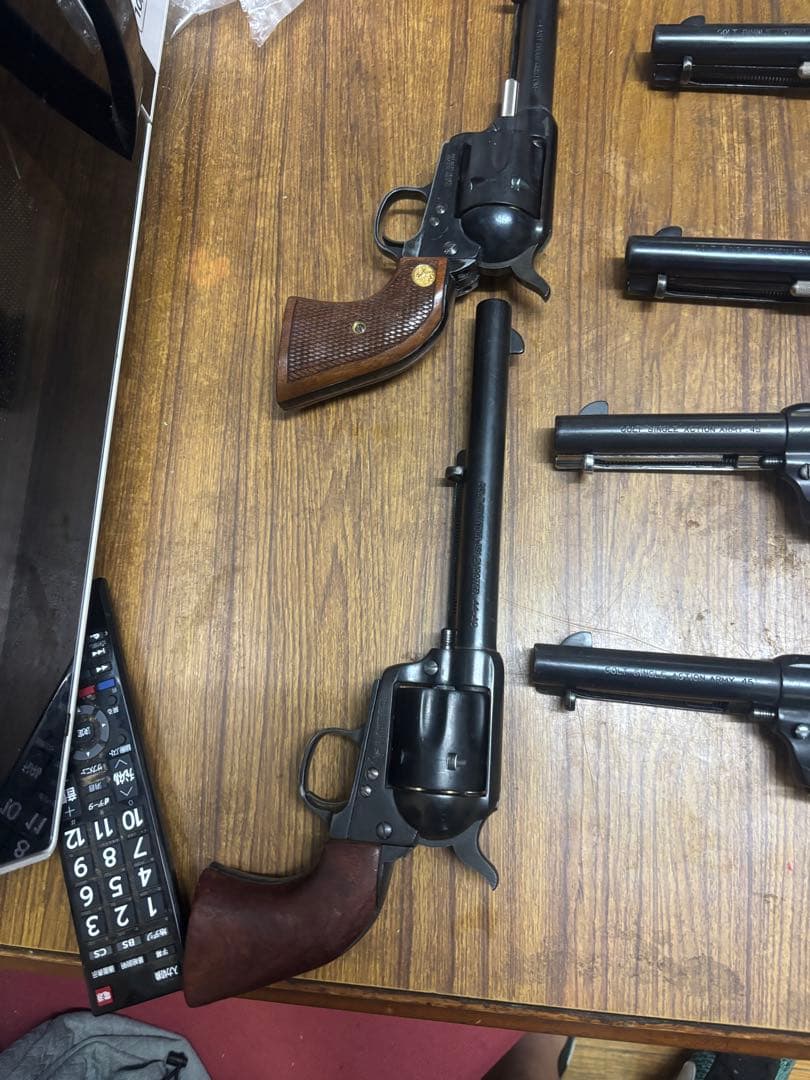 モデルガン シングルアクションアーミーキャバルリーモデル