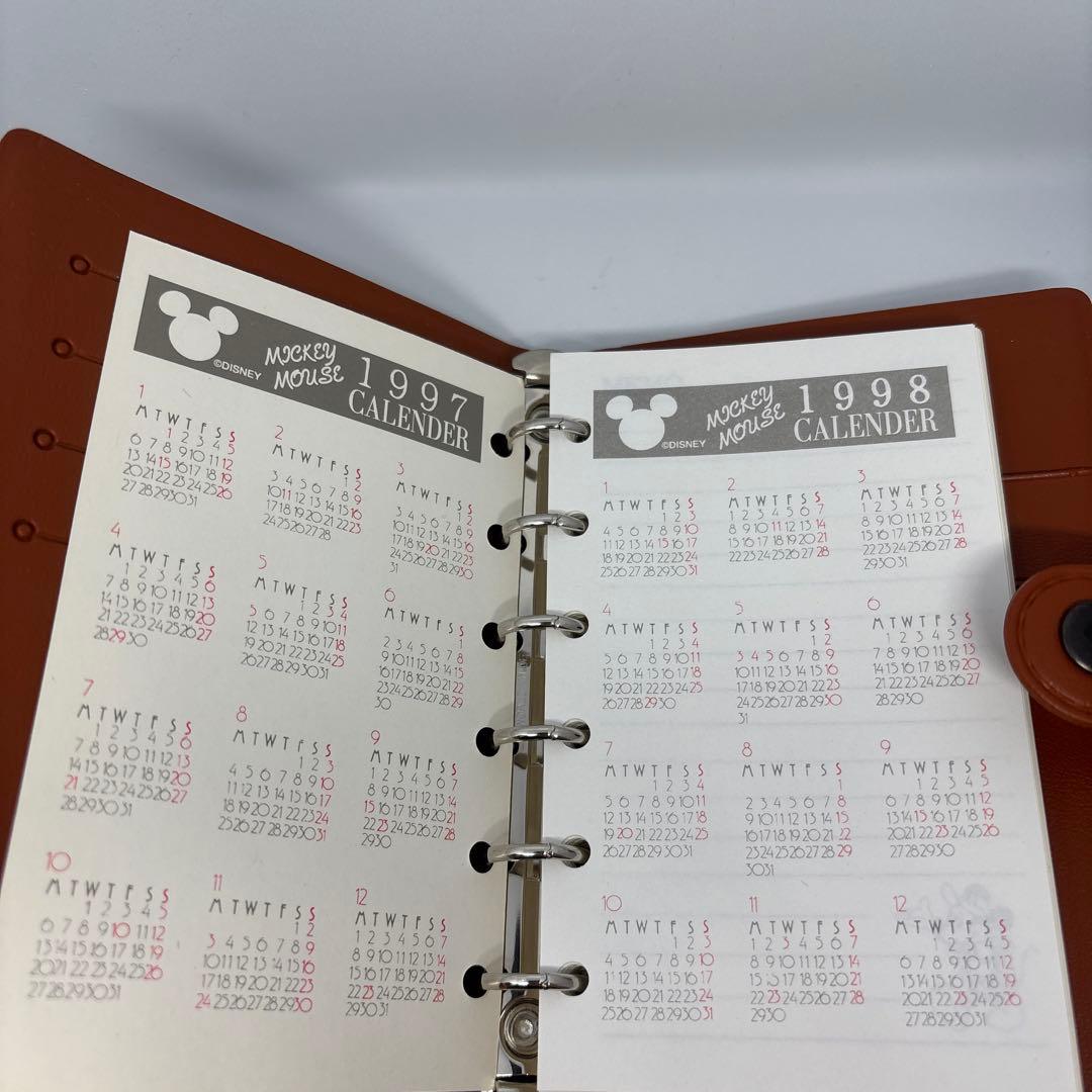 ミッキーマウス　手帳　メモ帳　ディズニー　Disney レア　レトロ