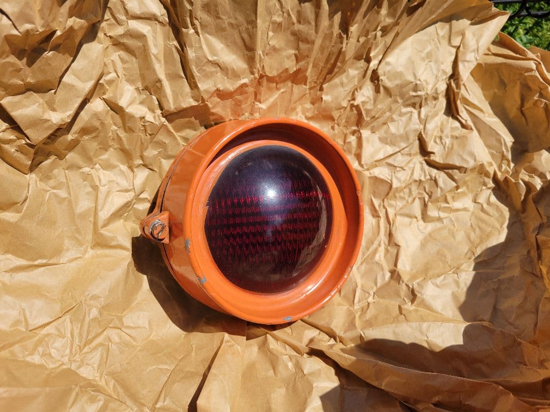 【希少】鉄道部品 201系 後部標識灯 テールライト