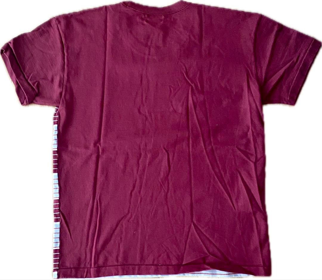 入手困難 Butcher products 反転ボーダーTシャツ アットラスト