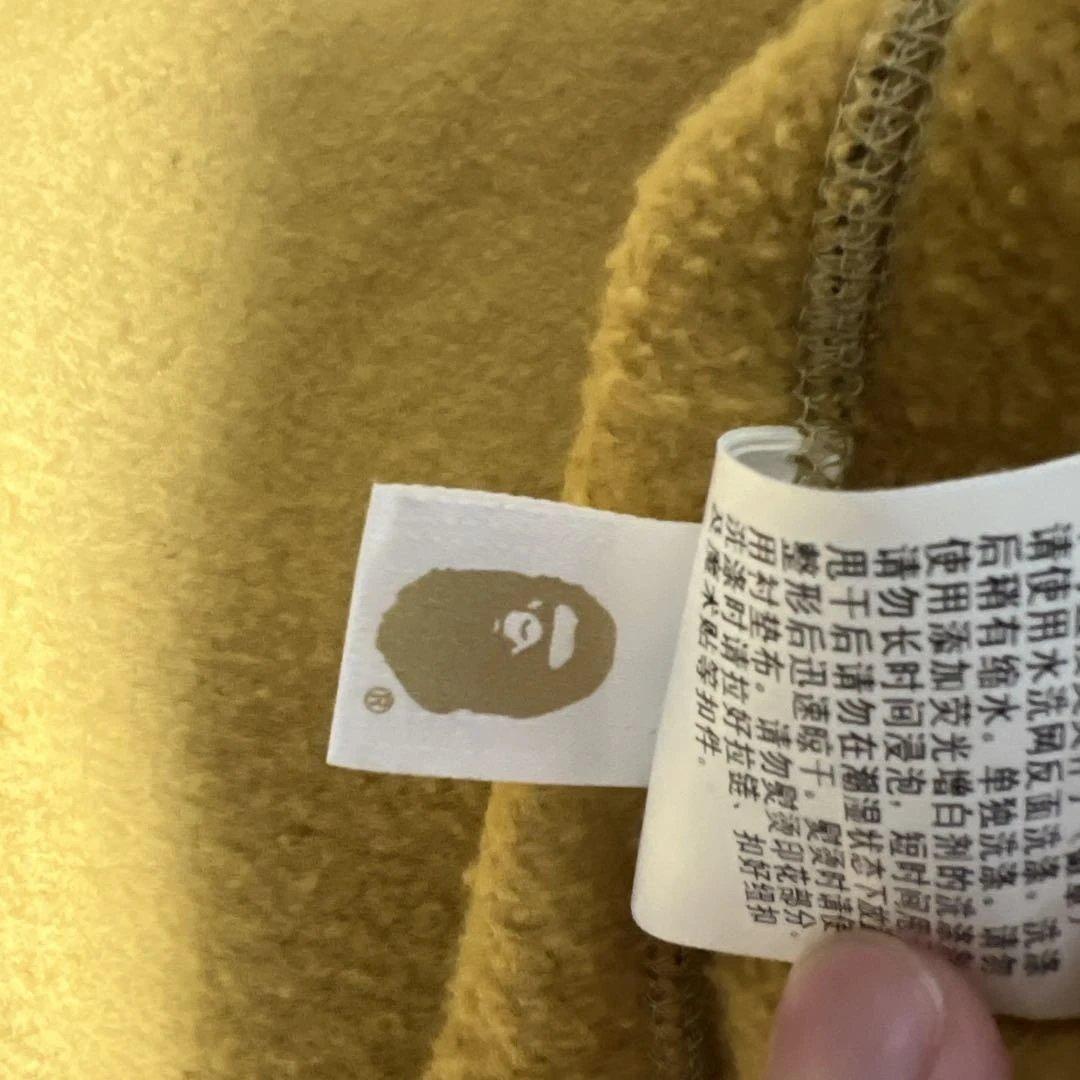 BAPE カモフラージュ シャークフードパーカー Mサイズ