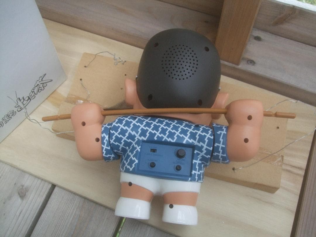 お値下げ伊藤園ミネラル麦茶懸賞景品★鶴瓶・目覚まし時計・箱付き