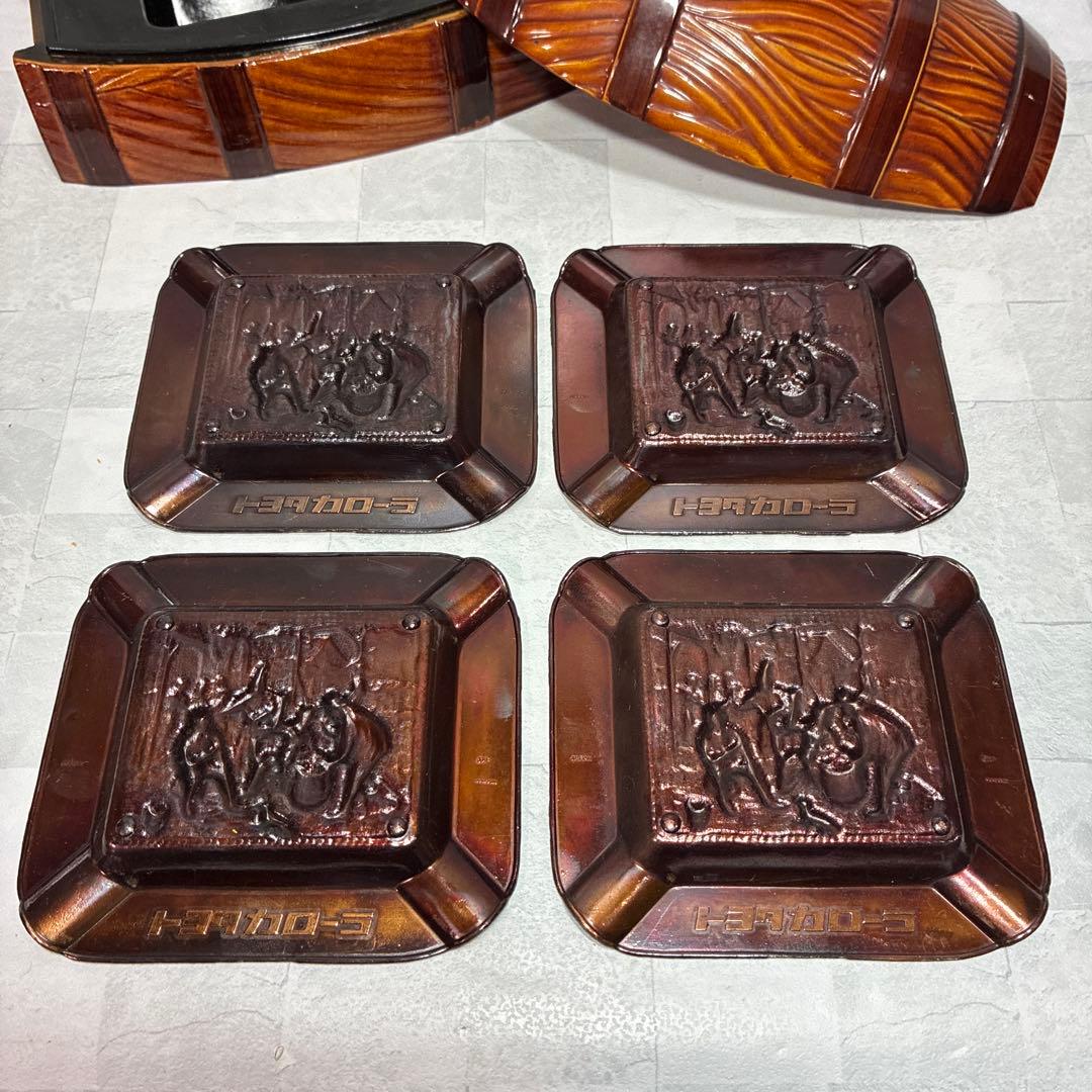 トヨタカローラ 非売品 銅 灰皿 昭和 レトロ