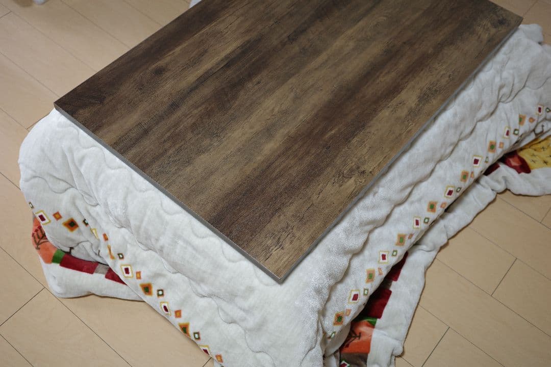 フ*ブ様 ニトリ　ダイニングこたつ(70cm×105cm)布団セット　こたつケー