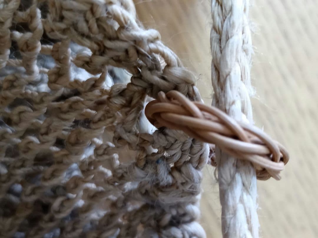 超希少！台湾パイワン族の首袋 (苧麻の背負い袋)