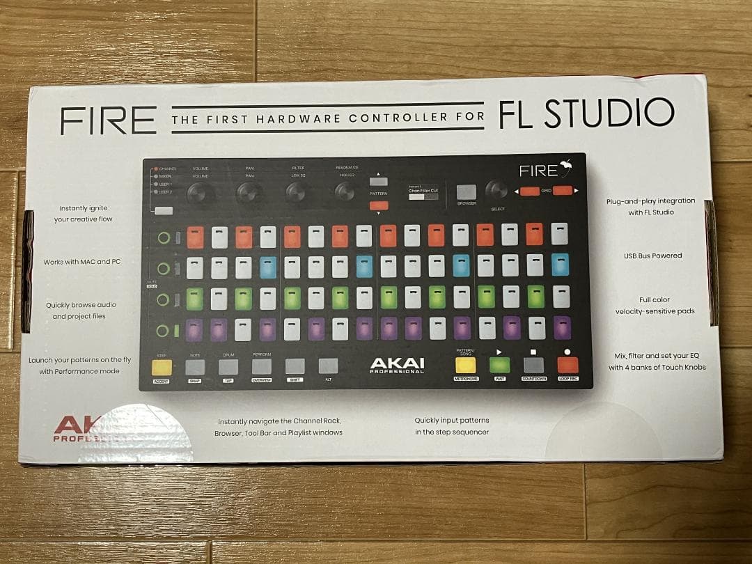 AKAI FIRE コントローラー FL Studio用